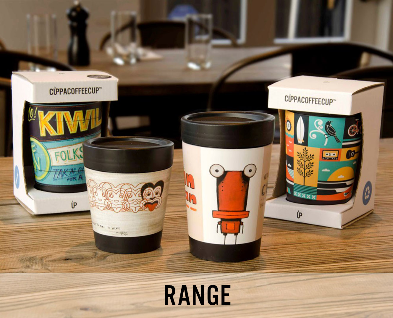 An Image Of Our Range of Designer Coffee Mugs